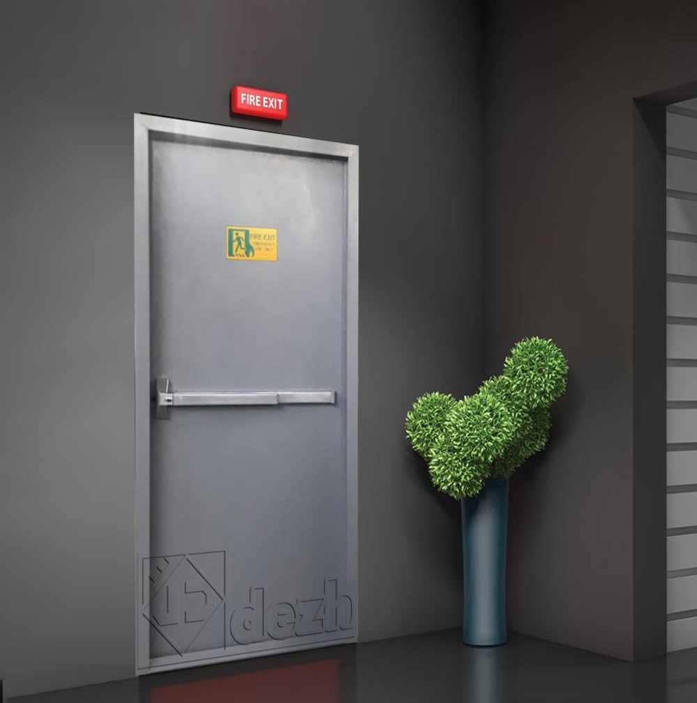 درب ضد حریق با تاییدیه سازمان آتش نشانی مدل DZ-189