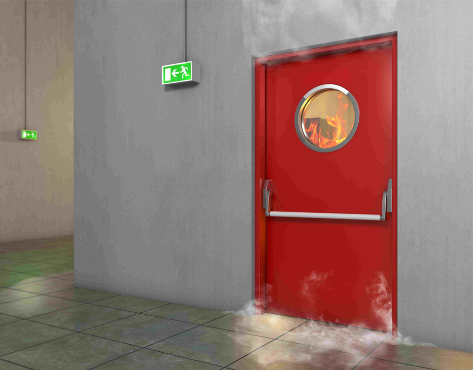 انواع درب ضد حریق